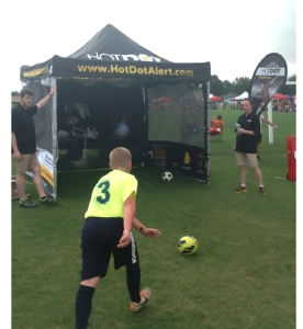 Event Marketing - Kick-It 3 v 3 event in Tulsa last month