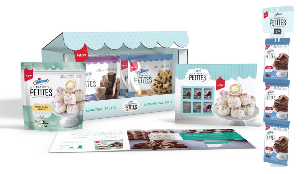 Hostess Bakery Petites - Sales kit and Packaging