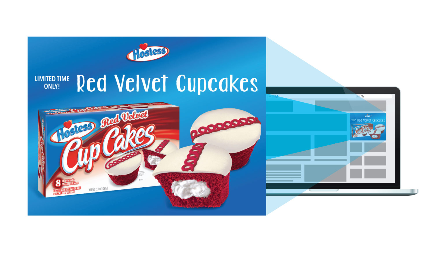 Hostess - Red Velvet Product launch - digital marketing