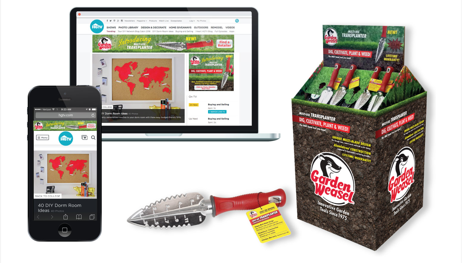 Garden Weasel - Product Marketing - Test Market Strategy