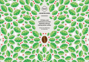 Lundmark's favorite visual storytelling website design - coffee
