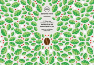 Lundmark's favorite visual storytelling website design - coffee