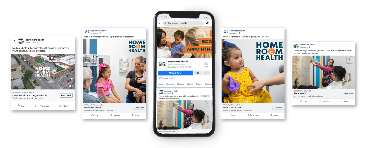 Homeroom Health – Social Media Campaign
