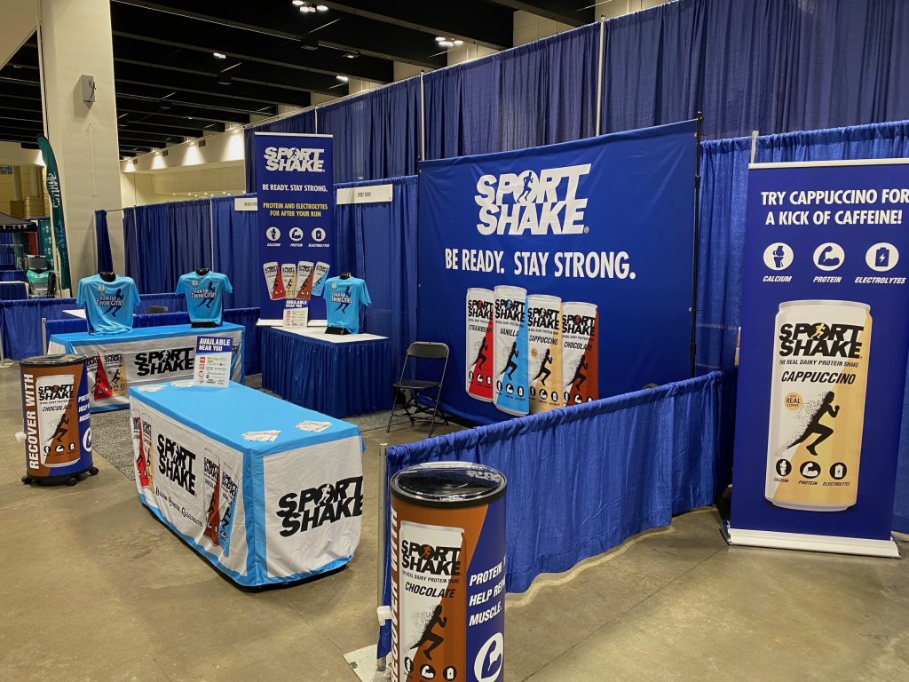Sport Shake Trade Show Booth