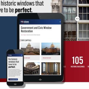 Re-View Windows Case Study - Website