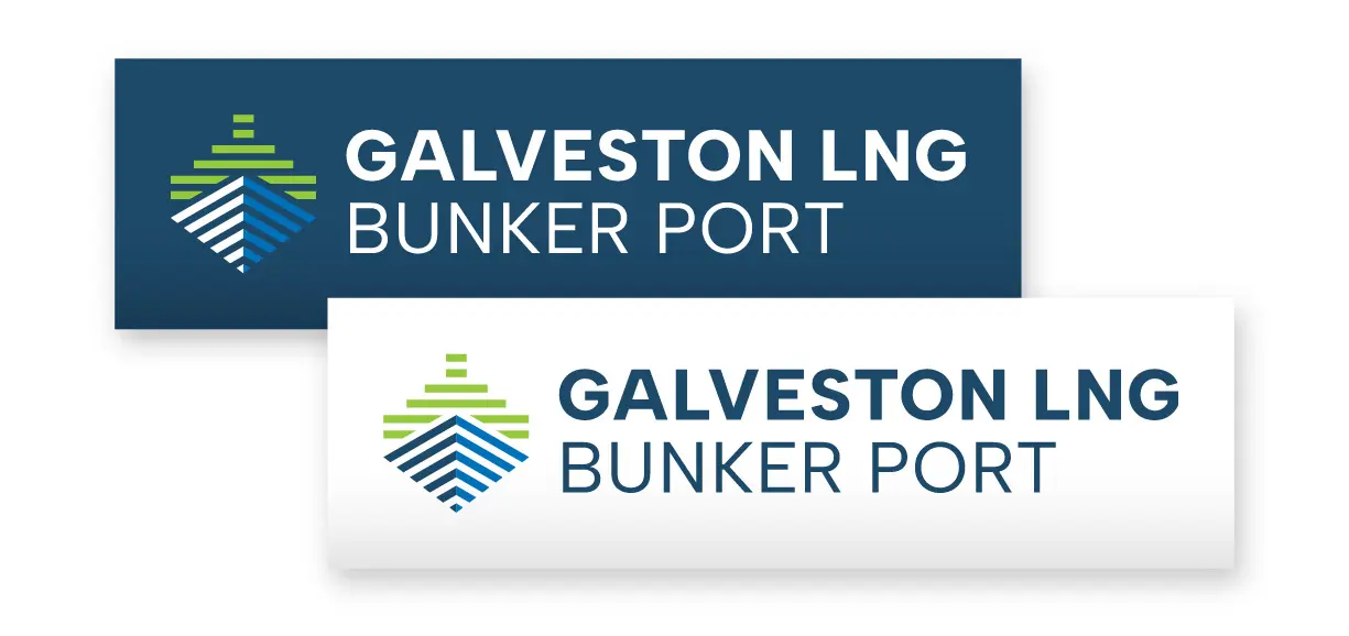 Galveston LNG Branding - dark and light logo