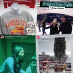 Crown center influencer campaigns showing images of social media posts