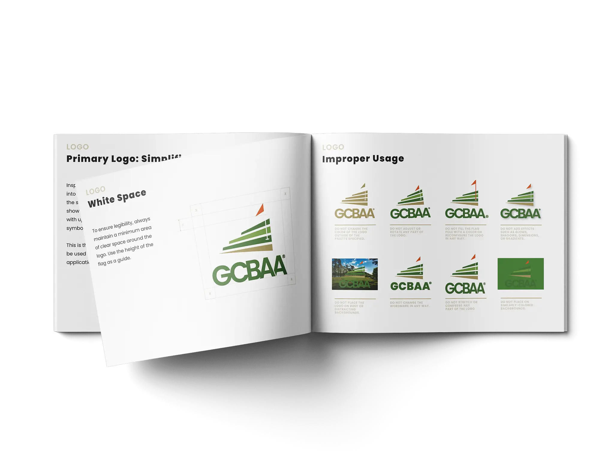 The GCBAA brand guidelines.